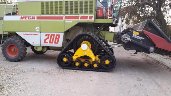 Гусеничный ход Poluzzi CT0030, CT0030-ST, CT0030 Terra-Drive для зерноуборочных комбайнов 250-320 л.с.